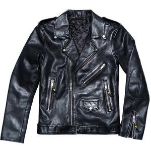 BLK DNM LEATHER JACKET 5 BLACK